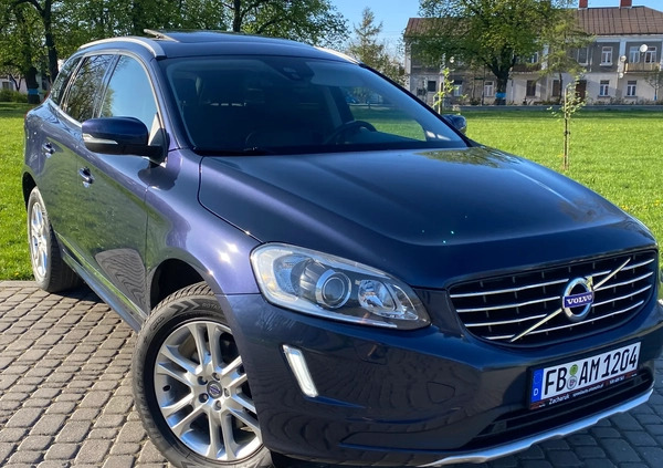 Volvo XC 60 cena 75900 przebieg: 194200, rok produkcji 2014 z Świeradów-Zdrój małe 379